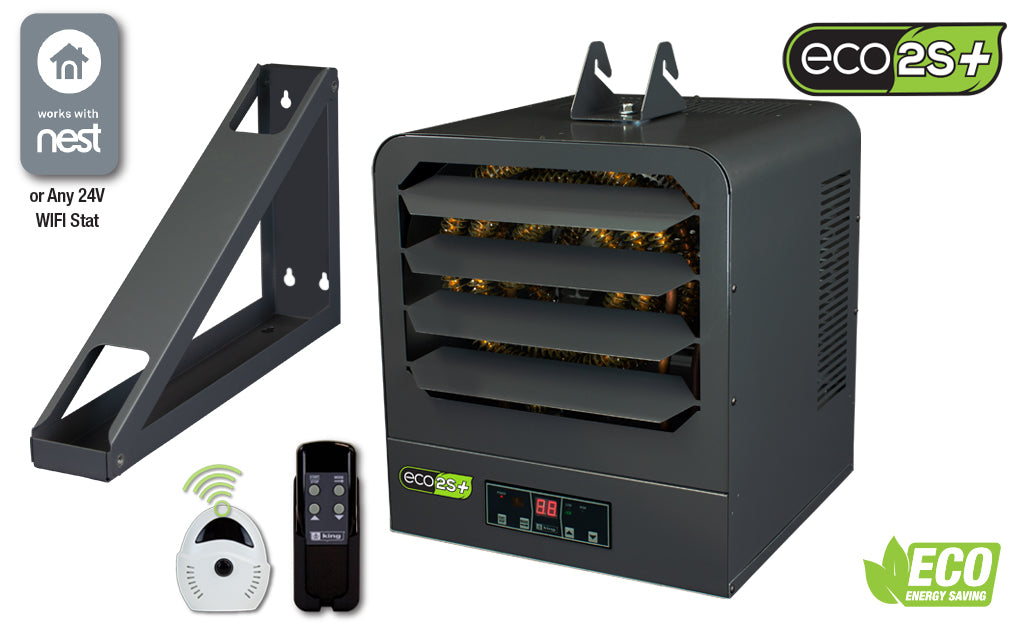 Model KB ECO2S+® - 2-Stage Electronic Heater w/ Remote Sensor & Fuse Block (240V, 12kW)