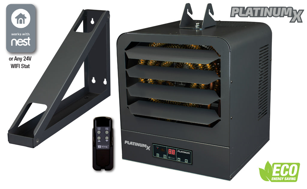 Model KB PlatinumX 480 Volt Heavy Duty Electronic Unit Heater 7.5 KW