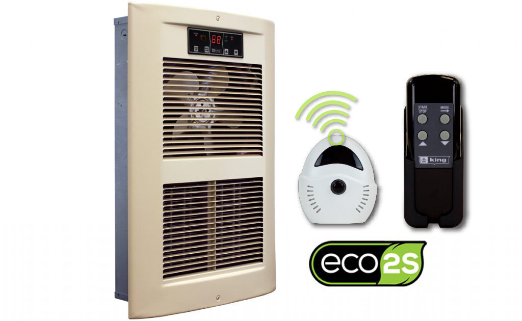 MODEL LPW ECO2S® - 208V Electronic Large Wall Heater (White Dove)