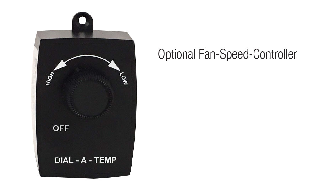 Model WFO - 24" Oscillating Wall Mount Air Circulator (Outdoor Rated)