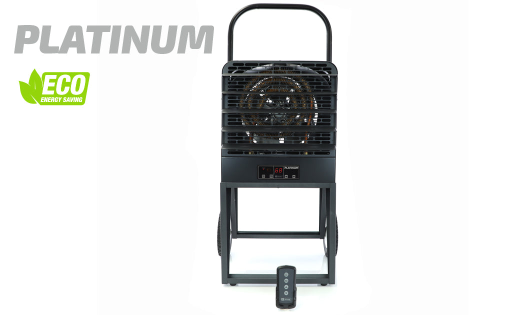 MODEL PKB PLATINUM - 480V Electronic Industrial Portable Unit Heater