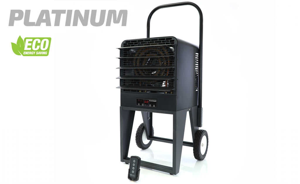 MODEL PKB PLATINUM - 208/240V Electronic Industrial Portable Unit Heater