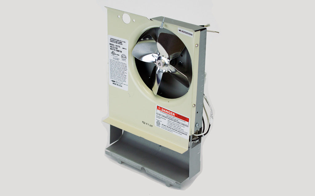 Model W - 120V Economy Wall Heater - Single Pole Thermostat (White)