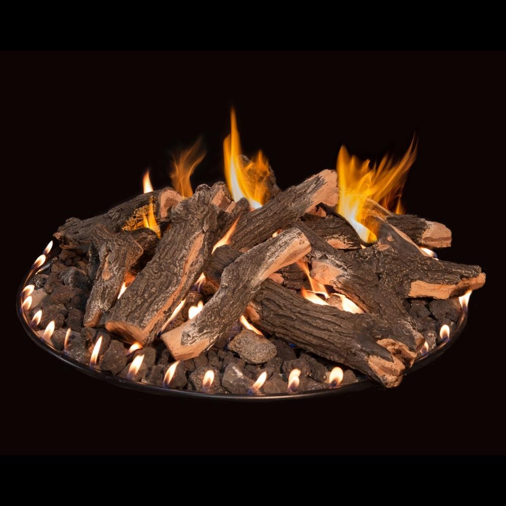 Round Flat Stack - Natural Gas